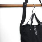 Kavan Canvas Tote // Black + Black