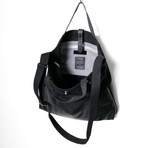 Kavan Canvas Tote // Black + Black