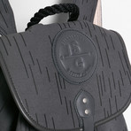 Roban Print Backpack // Rain Camo