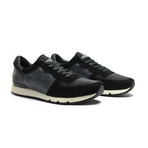 Narwhal Low-Top Sneaker // Black + Dark Grey (Euro: 43)