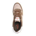 Narwhal Low-Top Sneaker // Coffee + Beige + Rust (Euro: 40)