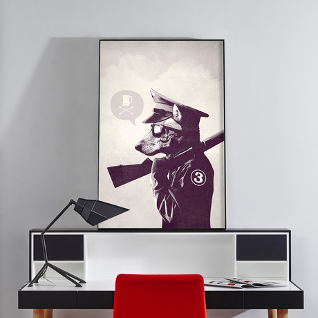 Weekend Warrior (16"W x 24"H x 2"D)