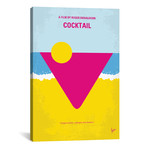 Cocktail Minimal Movie Poster (18"W x 26"H x 0.75"D)