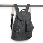 Roban Print Backpack // Rain Camo