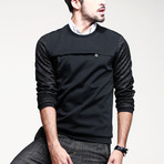 Sleek Sweater // Black (L)