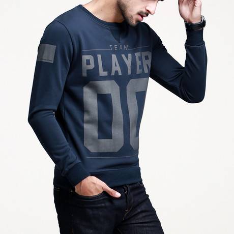 Player Sweatshirt // Navy (S)