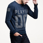 Player Sweatshirt // Navy (L)