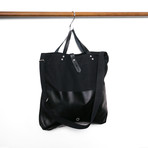 Kavan Canvas Tote // Black + Black