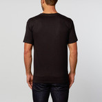 V-Neck T-Shirt // Black (S)