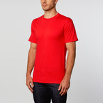 Crew Neck T-Shirt // Red (L)