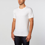 Crew Neck T-Shirt // White (L)