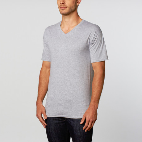 V-Neck T-Shirt // Grey (S)