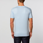 Crew Neck T-Shirt // Light Blue (L)