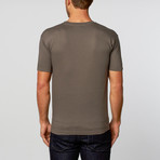 Crew Neck T-Shirt // Dark Grey (L)