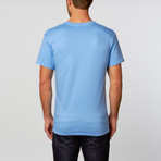 Crew Neck T-Shirt // Medium Blue (M)