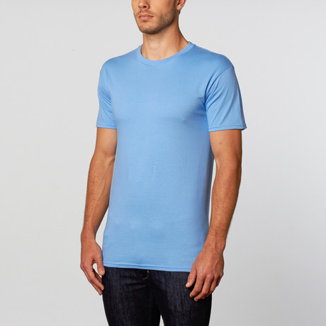Crew Neck T-Shirt // Medium Blue (S)