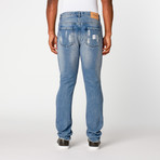 Vesey Destroyed Denim Pant // Blue (XL)