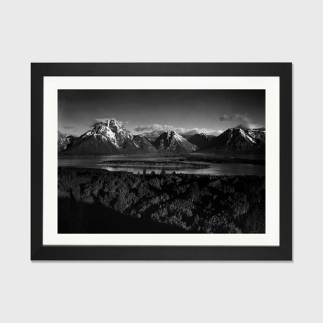 Mt. Moran and Jackson Lake from Signal Hill (24"W x 16"H x 0.75"D)