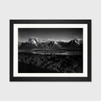 Mt. Moran and Jackson Lake from Signal Hill (24"W x 16"H x 0.75"D)