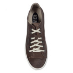 Ranch Punched Low Top Sneaker // Elefant Brown + White (Euro: 45)