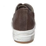 Ranch Punched Low Top Sneaker // Elefant Brown + White (Euro: 44)