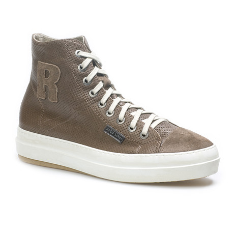 Ranch Punched High Top // Elefant Brown + White (Euro: 40)