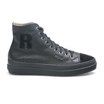 Ranch Punched High Top // Black (Euro: 44)