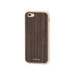 Aluminum Phone Cover // IPhone 6/6S (Silver Walnut)