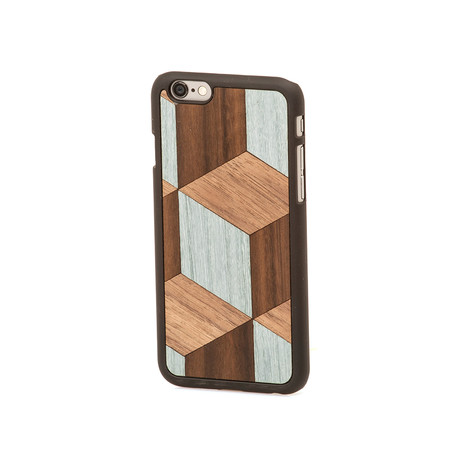 Wooden Snap On Phone Cover // Blocks (IPhone 6/6S)