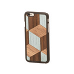 Wooden Snap On Phone Cover // Blocks (IPhone 6/6S)