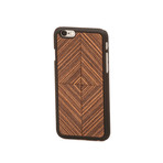 Wooden Snap On Phone Cover // Vortex (IPhone 6/6S)