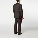 Single Breasted Vested Suit // Charcoal Grey (US: 44L)