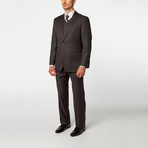 Single Breasted Vested Suit // Charcoal Grey (US: 40R)