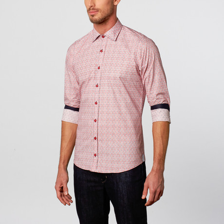 Concord Button-Up // Red (S)