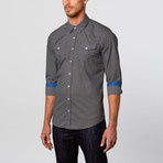 Double Pocket Button-Up // Navy (S)