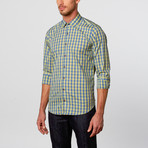 Button-Up // Blue + Yellow Plaid (S)