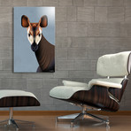 Okapi (16"W x 24"H x 1.5"D // Stretched Canvas)