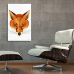 Fox (16"W x 24"H x 1.5"D // Stretched Canvas)