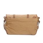 Canvas Messenger Bag // Khaki