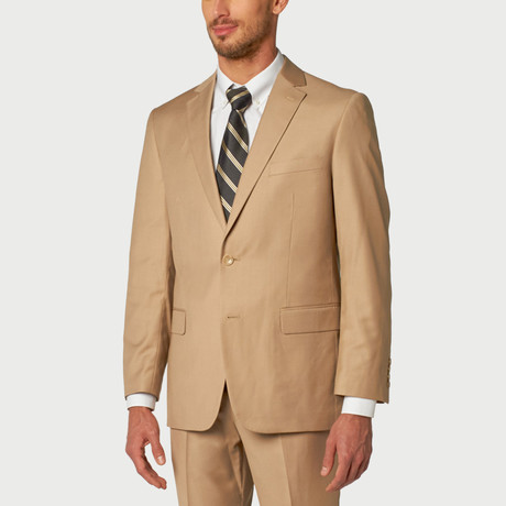Single Breasted Suit // Tan (US: 36S)
