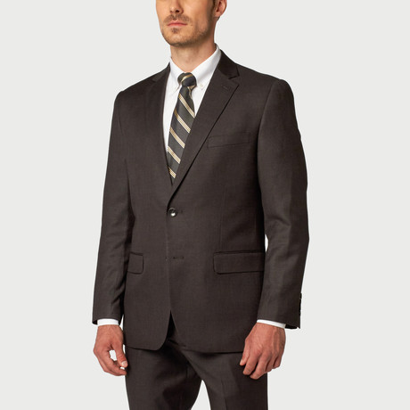 Single Breasted Suit // Charcoal Grey (US: 36S)