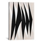 Modern Art - Zebra Print Tribal Paint // 5by5collective (26"W x 40"H x 1.5"D)
