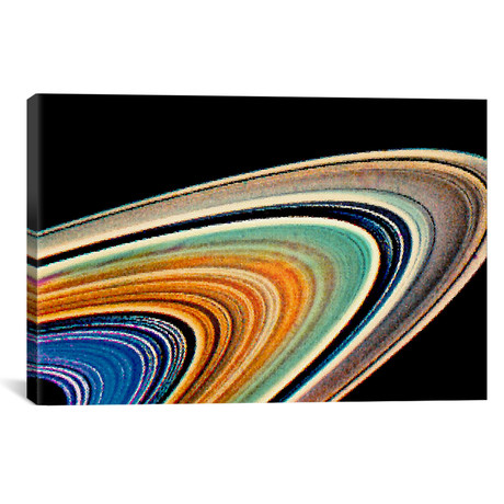 Modern Art // Rings of Saturn (26"W x 18"H x .75"D)