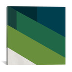 Modern Art- Green Blades of Grass // 5by5collective (12"W x 12"H x 0.75"D)