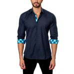 Lightning Bolt Embroidered T-Shirt // Black (2XL)