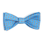 Relic Paisley Bow Tie  // Powder Blue