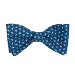 Relic Paisley Bow Tie  // Navy