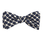 Veldt Plaid Bow Tie  // Royal Blue