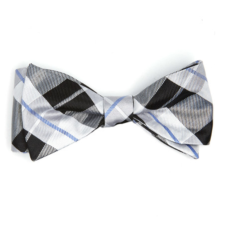 Monster Madras Bow Tie  // Black