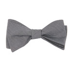 Sullivan Solid Bow Tie // Gray